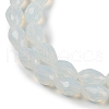 Electroplate Imitation Jade Glass Beads Strands EGLA-N013-J10mm-D02-3