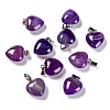 Natural Agate Pendants G-I311-A01-1