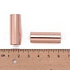 Brass Tube Beads KK-E774-81RG-4