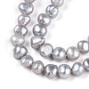 Natural Cultured Freshwater Pearl Beads Strands PEAR-N014-06H-01-4