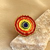 304 Stainless Steel Enamel Finger Rings for Women RJEW-Z096-01G-02-1