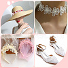 Flower Polyester Lace Trim Ribbon OCOR-WH20003-03A-03-5