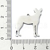 Non-Tarnish 201 Stainless Steel Pendants STAS-R118-05P-3