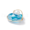 Glass Pendants PALLOY-JF03673-4