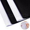AHADERMAKER 10 Sheets 2 Colors 11CT Cloth Cross Stitch Fabric AJEW-GA0007-35-1