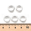 Brass Rhinestone Spacer Beads RB-H252-01P-4
