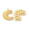 Translucent Resin Pendants KK-M291-23G-3