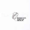 Shiny Round Fashion Brass Rhinestone Ring JJ0497-3-1