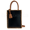 DIY Rectangle PU Leather Knitting Crochet Bags GN-TAC0003-08C-3
