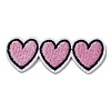 Triple Heart Appliques X-DIY-D080-06-1