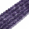 Natural Amethyst Beads Strands X-G-F596-13-2mm-1