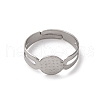 316L Surgical Stainless Steel  Ring Components STAS-C125-02P-2