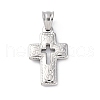 304 Stainless Steel Pendants STAS-L286-03P-1