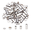 Unicraftale 100Pcs 5 Style 304 Stainless Steel Spacer Beads STAS-UN0030-32-1