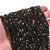 Natural Silver Sheen Obsidian Beads Strands G-RM2025-A03-3mm-1