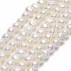 Natural Cultured Freshwater Pearl Beads Strands PEAR-A005-09-01-1