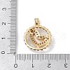 Rack Plating Brass Pendant KK-H476-05G-3