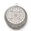 316 Stainless Steel Locket Pendants STAS-P268-10P-1