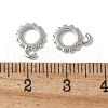 Brass Tube Bails Charms KK-D324-09P-3