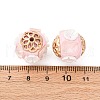 Handmade Resin Indonesia Round Beads IPDL-P005-09KCG-01-3