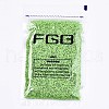 11/0 Grade A Baking Paint Glass Seed Beads SEED-S030-1035-5