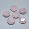 Natural Rose Quartz Cabochons G-F656-13-1