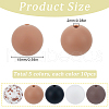 SUNNYCLUE 50Pcs 5 Styles Food Grade Eco-Friendly Silicone Beads SIL-SC0002-14-2