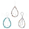3Pcs Gemstone Mobile Strips HJEW-JM03327-2