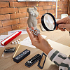 Imitation Leather Boxs with Clear Glass Window CON-WH0095-118-6