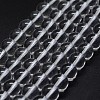 Natural Quartz Crystal Beads Strands G-K285-05-10mm-01-1