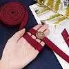 Cloth Cord for Women's Wedding Dress Zipper Replacement SRIB-WH0007-80D-3