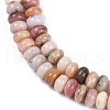 Natural Pink Opal Beads Strands G-B125-H02-02-4