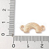 Alloy Colorful Enamel Rainbow Connector Charms ENAM-A008-27KCG-3