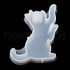 Lovely Cat Shape Candlestick Silicone Molds SIMO-C010-01C-5