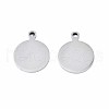 Non-Tarnish 201 Stainless Steel Pendants STAS-N095-078-1