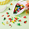 Handmade Lampwork Beads and Pendants LAMP-TA0002-03-6