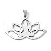 Non-Tarnish 304 Stainless Steel Pendants STAS-C097-13P-1
