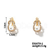 Mother's Day Jewellery Summer Chic Imitation Pearl Ear Studs Fashion European American Style Earrings CK5896-1-1