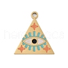304 Stainless Steel Enamel Pendants STAS-I325-104E-G-1