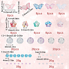 SUNNYCLUE DIY Glass & Seed Beads Jewelry Making Finding Kit DIY-SC0025-69-2