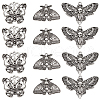 SUNNYCLUE 24Pcs 3 Style Tibetan Style Alloy Pendants FIND-SC0005-07-1