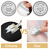 Custom Silver Foil Embossed Picture Sticker DIY-WH0336-015-3