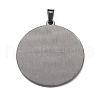 304 Stainless Steel Pendants STAS-P321-01EB-2