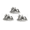 Tibetan Style Alloy Animals Pendants PALLOY-V007-01AS-07-1