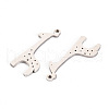 Non-Tarnish 304 Stainless Steel Pendants STAS-S116-195P-2
