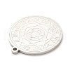 Non-Tarnish 304 Stainless Steel Pendants STAS-M302-01P-3