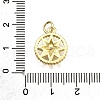 Brass Micro Pave Cubic Zirconia Pendants KK-Z100-13G-3