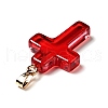 Glass Pendants GLAA-A004-02E-3