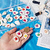 SUNNYCLUE 32Pcs Summer Beach Natural Shell Pendants FIND-SC0012-34-3