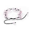 Adjustable Nylon Cord Braided Bead Bracelets BJEW-JB04602-04-3